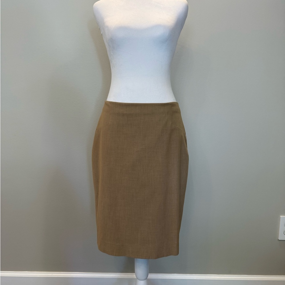 The Limited Brown Pencil Skirt